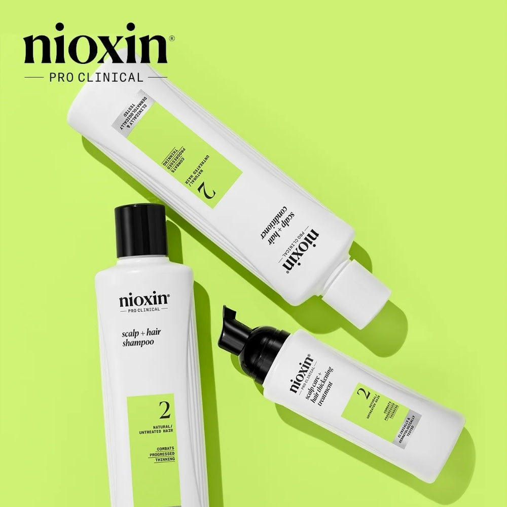 Traitement épaississant sans rinçage cheveux + cuir chevelu Système 2 - Pour cheveux naturels avec chute avancée