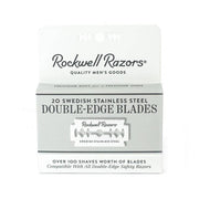 Rockwell RazLames pour rasoir à double tranchant - emballage de 20 Lames