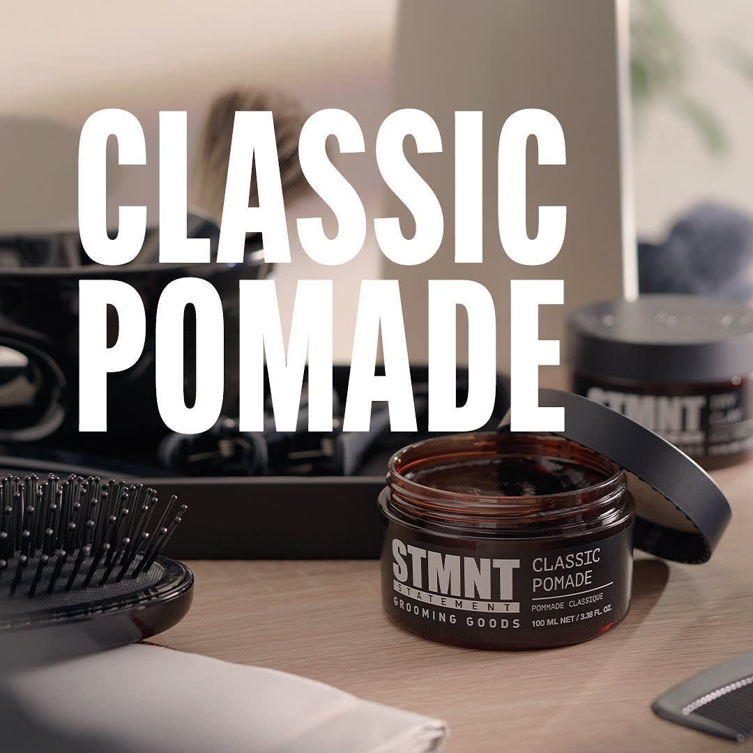 Classic Pomade - Strong Hold, Natural Shine (100ml/3.38oz)