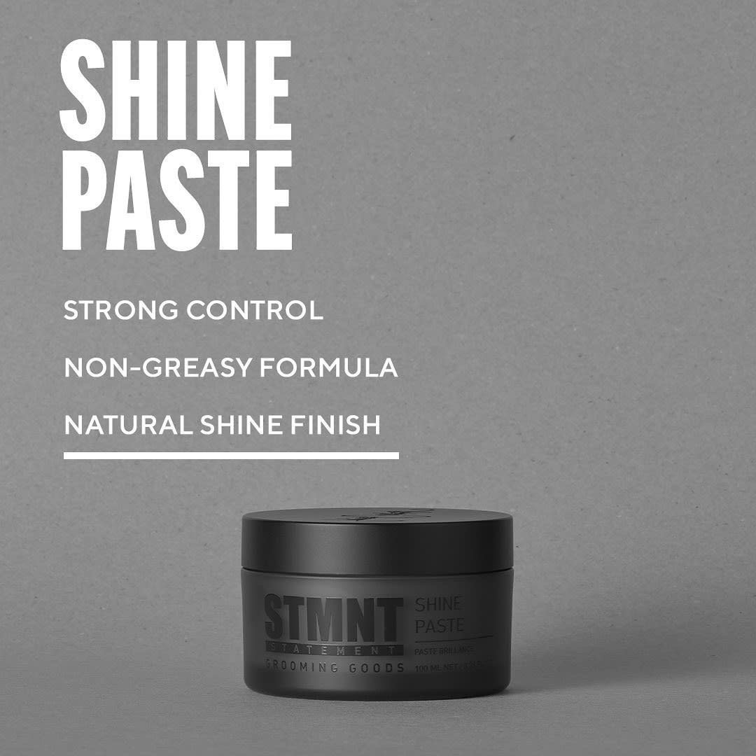 Pommade "Shine Paste" - Tenue forte, brillance naturelle