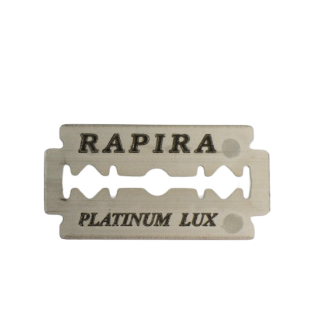 Rapira - Lames de rasoir à double tranchant "Platinum Lux" - (Paquet de 5)