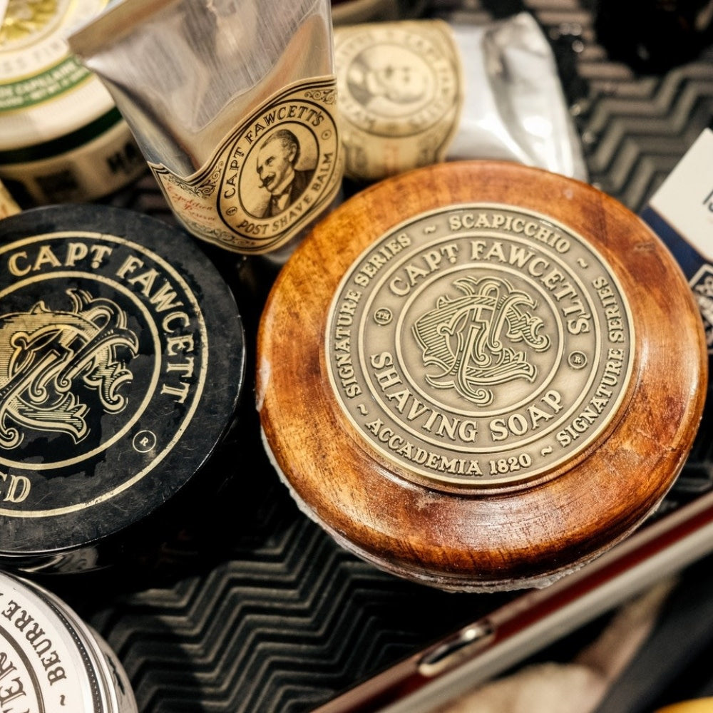 Captain Fawcett's - Savon de rasage "Scapicchio" (110g/3.88oz)