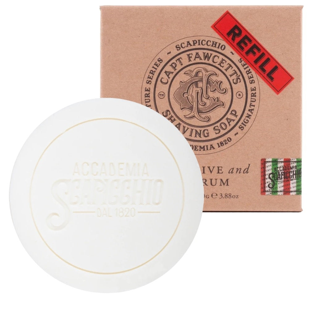 Savon de rasage "Scapicchio" - Recharge pour bol de rasage (110g/3.8oz)