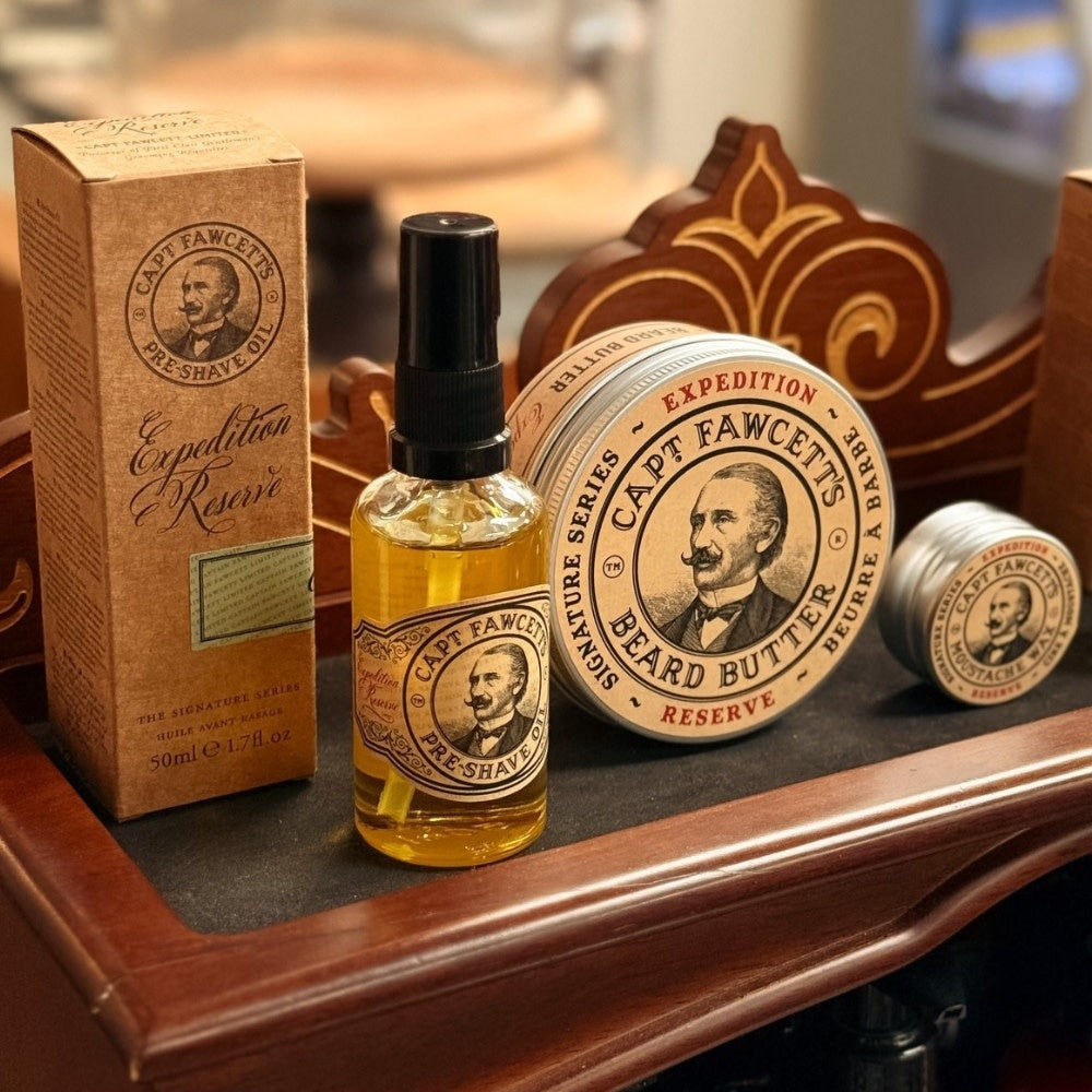 Captain Fawcett's - Beurre à barbe "Expedition Reserve" (80ml/2.82oz)
