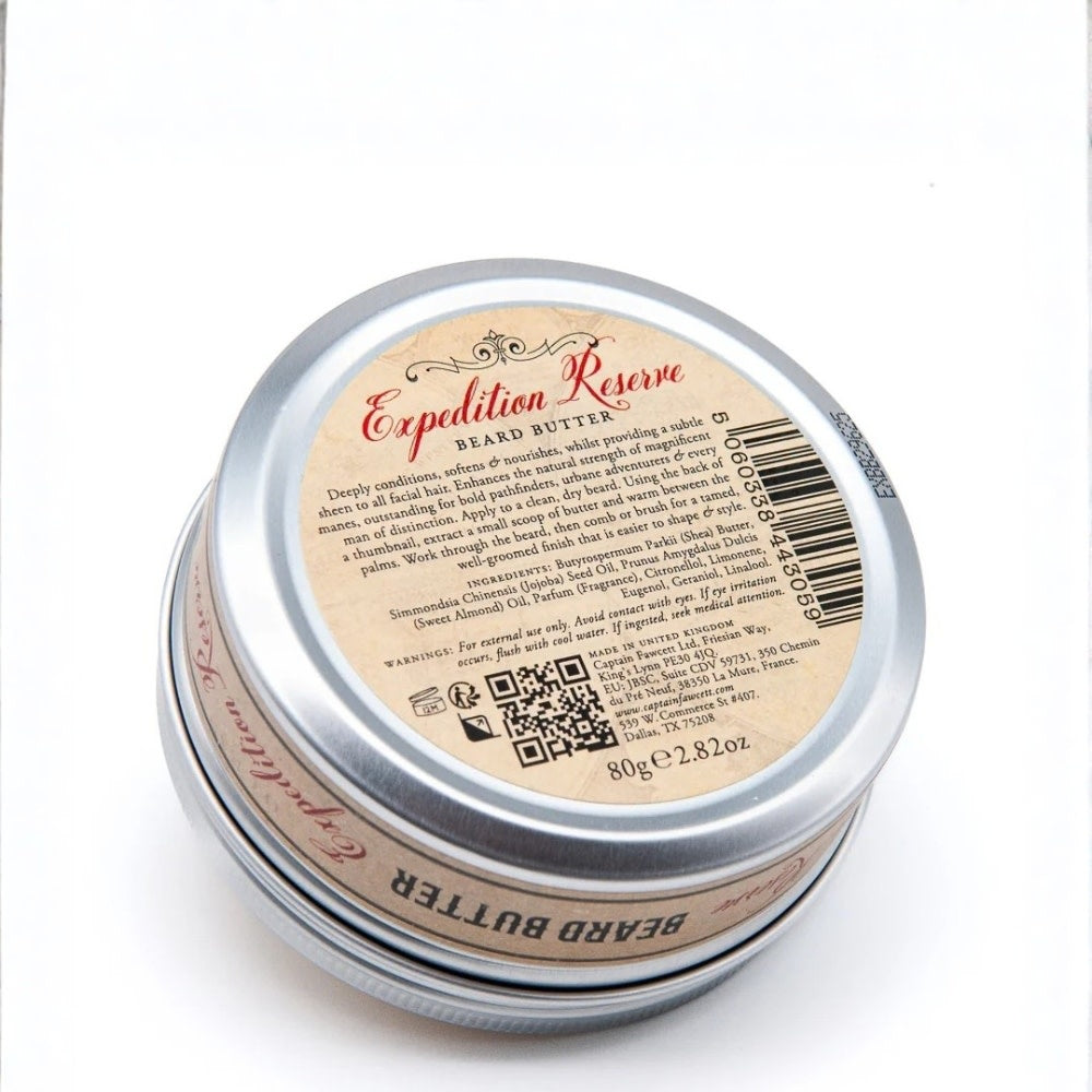 Captain Fawcett's - Beurre à barbe "Expedition Reserve" (80ml/2.82oz)