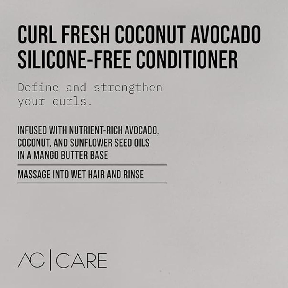 Revitalisant noix de coco et avocat "Curl Fresh"
