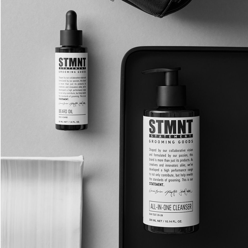 Ensemble "Daily Routine" Nettoyant tout en un, l'huile à barbe et la pâte matifiante "Matte Paste" (300ml/10.14oz, 100ml/3.38oz, 50ml/1.6oz)