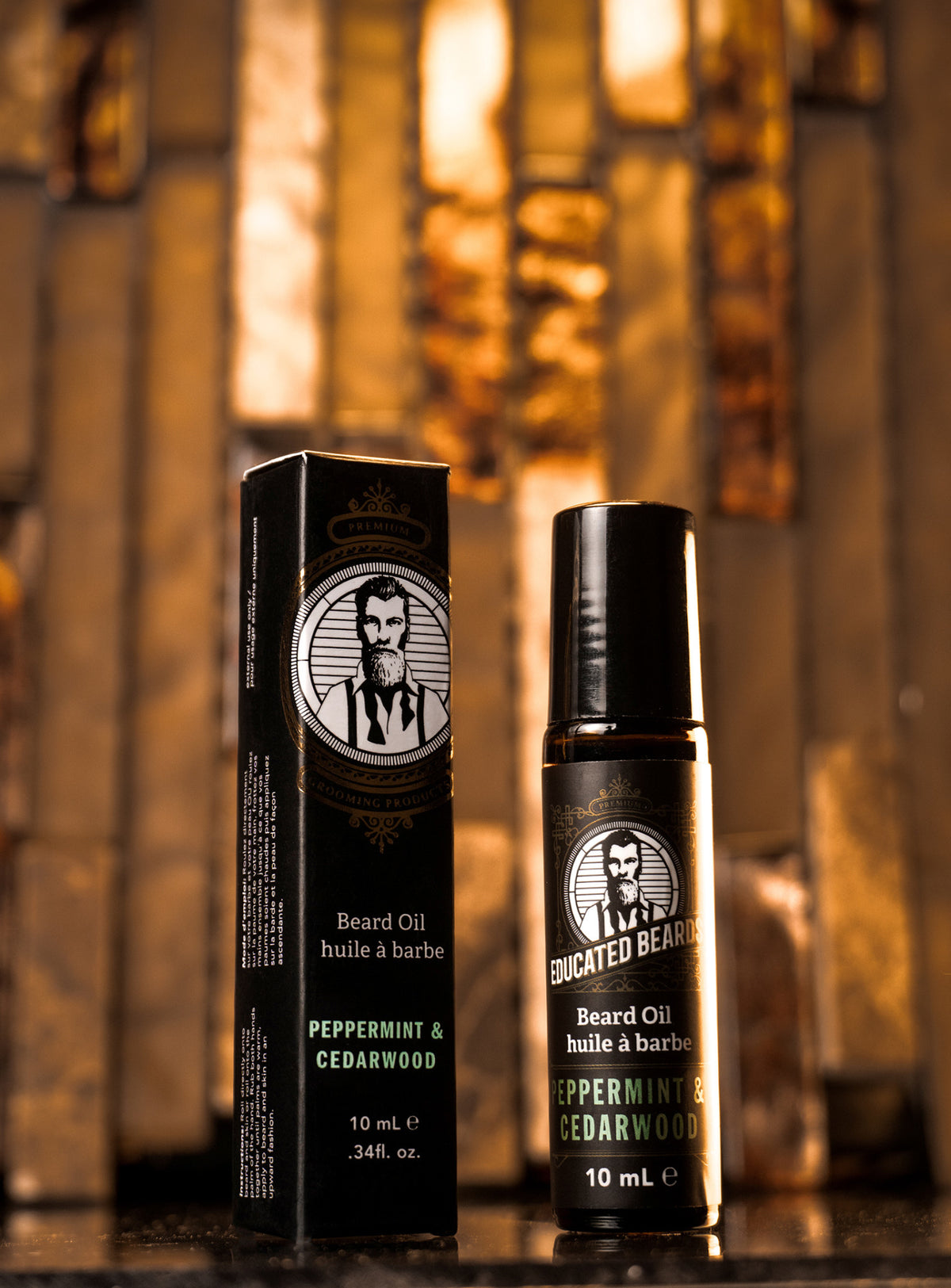 Huile à barbe "Peppermint Cedarwood"