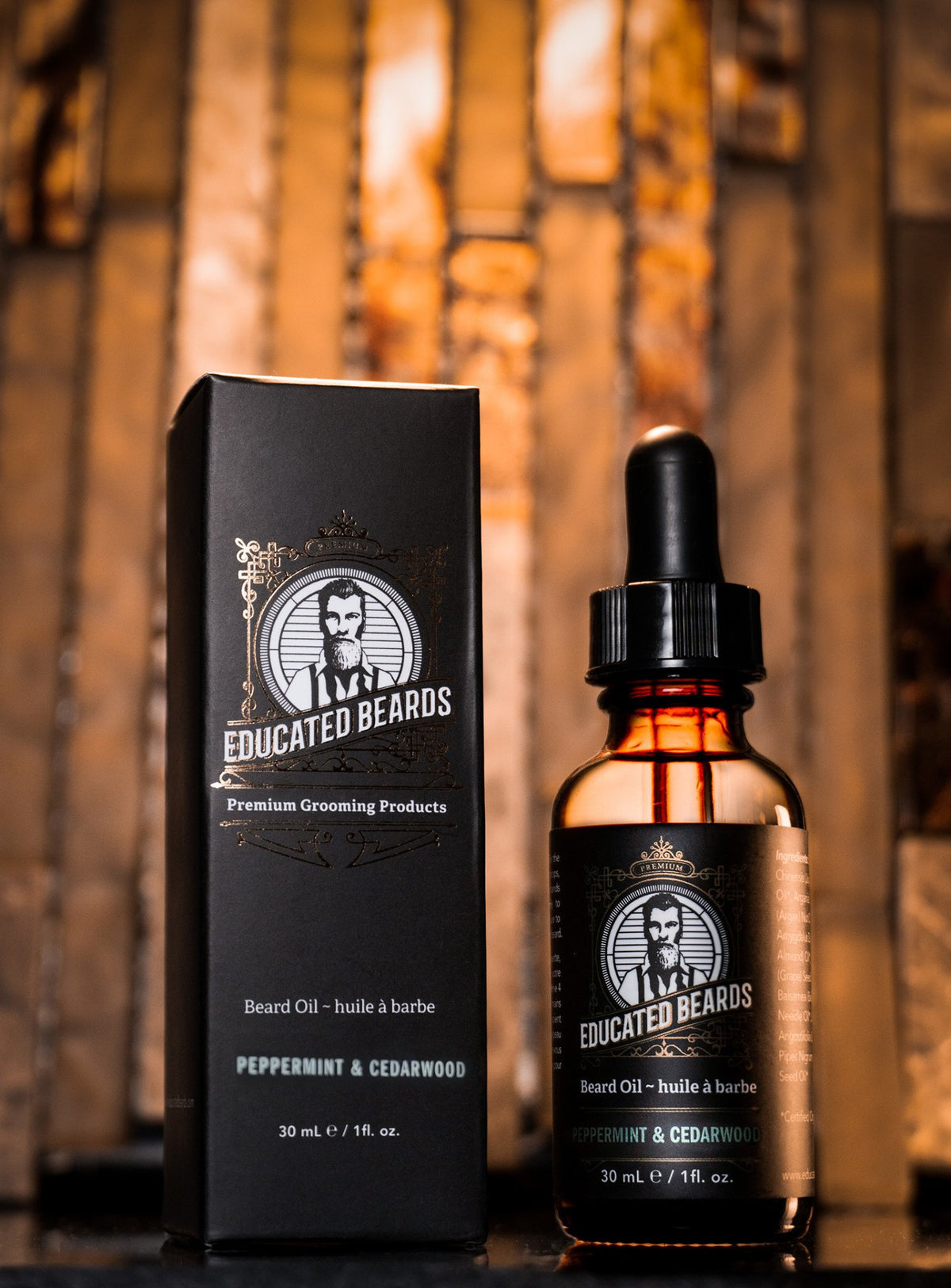 Huile à barbe "Peppermint Cedarwood"