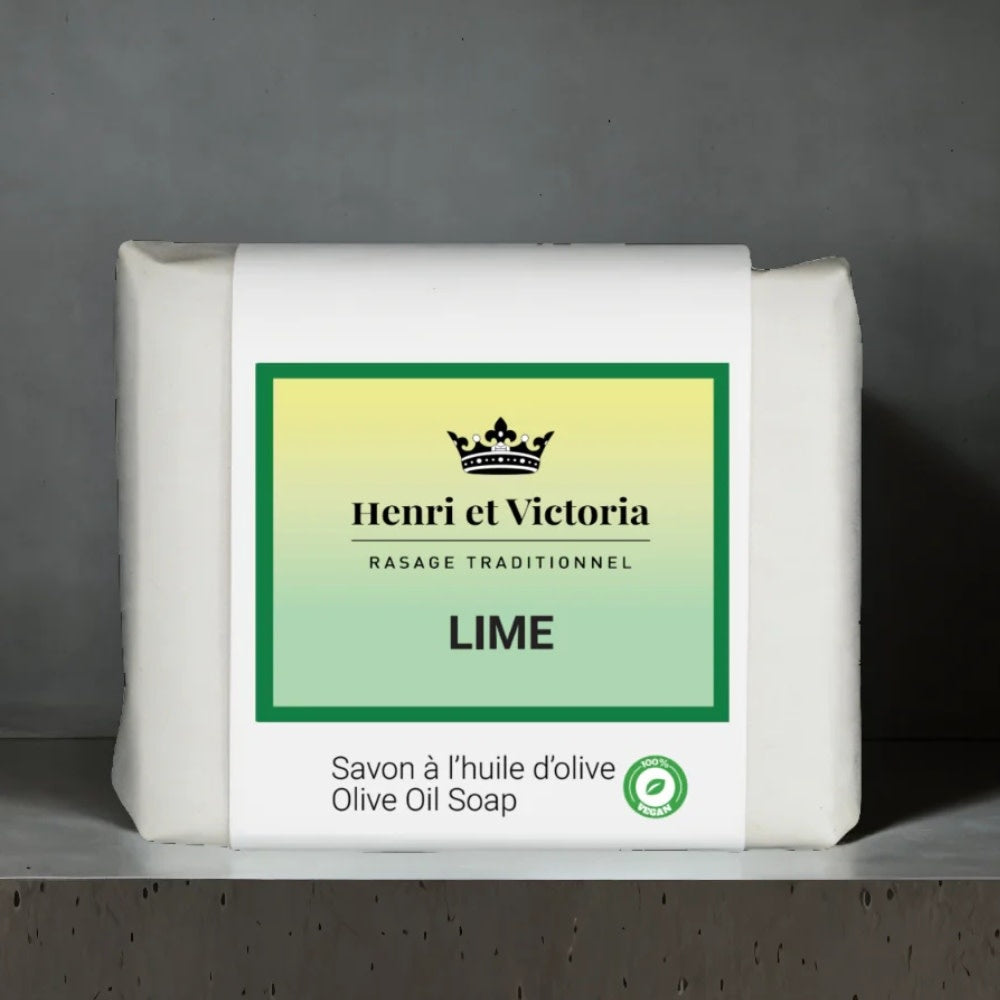 Henri et Victoria - Savon en barre "Lime" (114g/4.0oz)