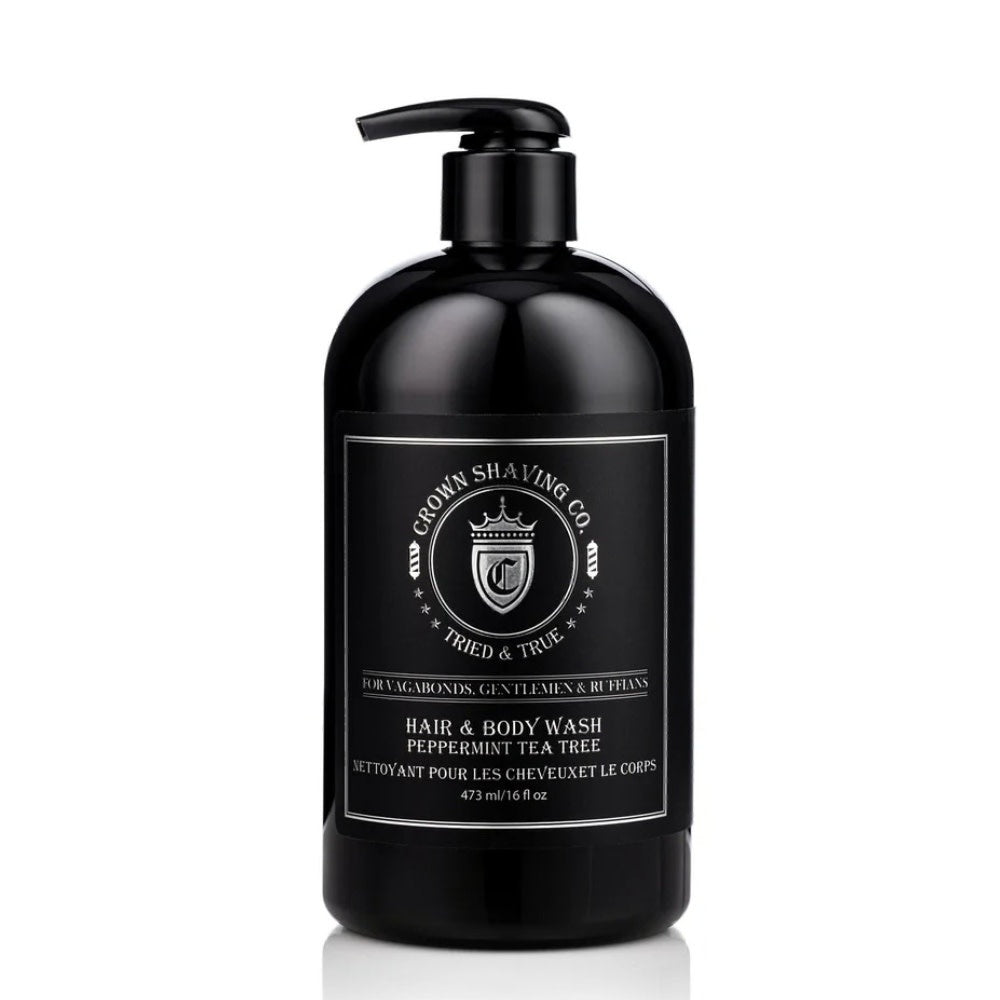 Gel nettoyant cheveux et corps "Peppermint Tea Tree" (473ml/16.0oz)