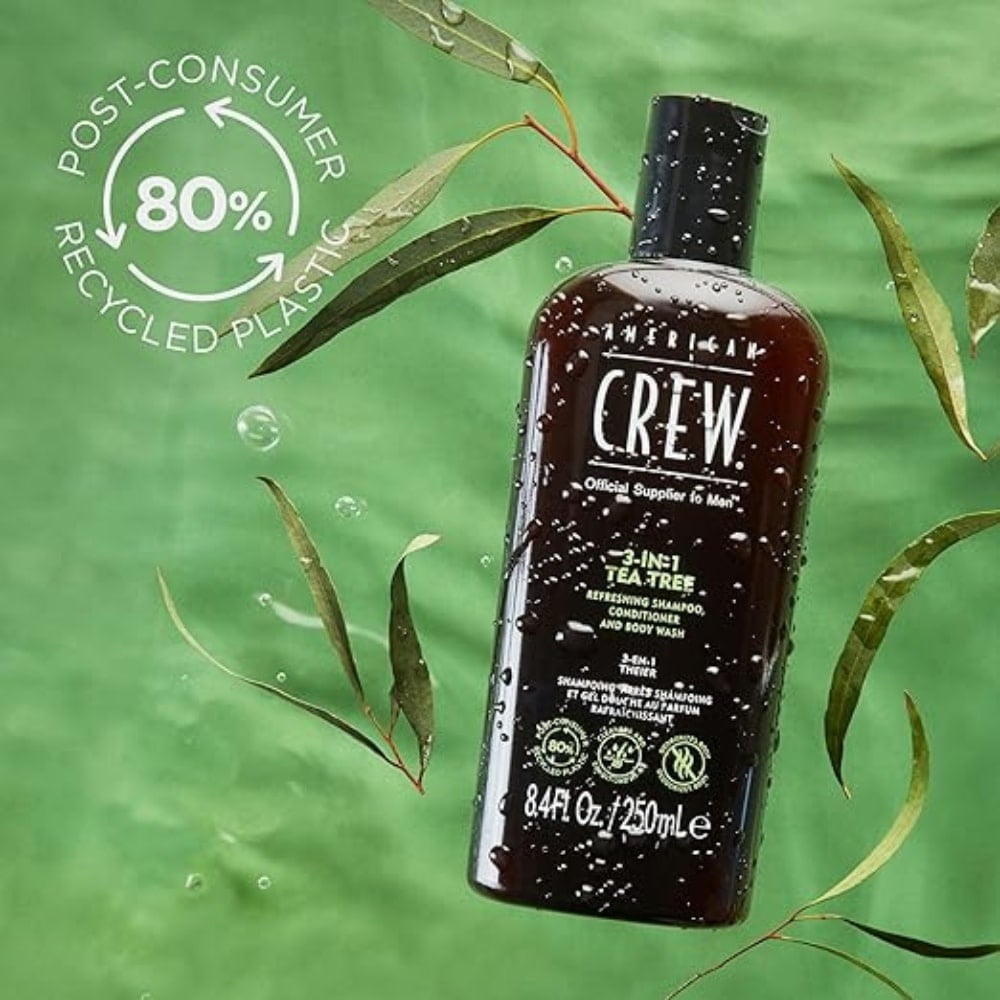 3 in 1 Tea Tree Shampoo, Conditioner & Body Wash
