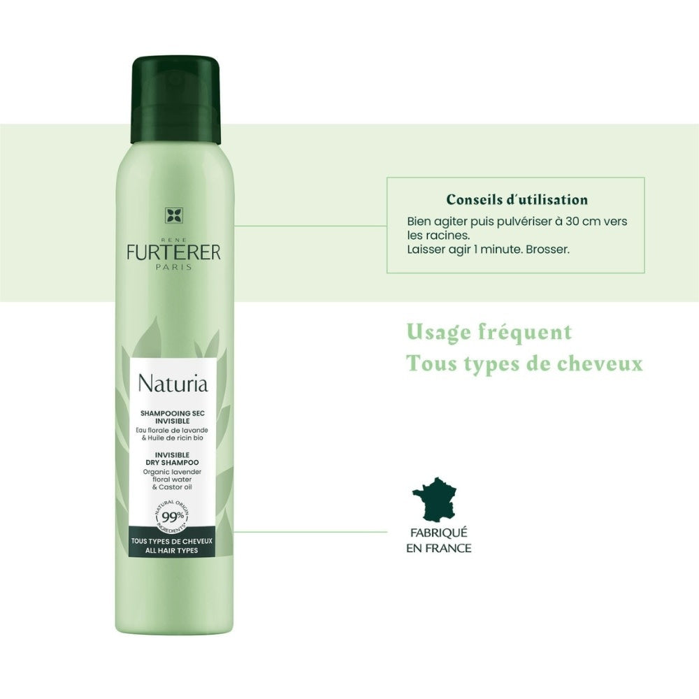 Shampoing sec invisible "Naturia"