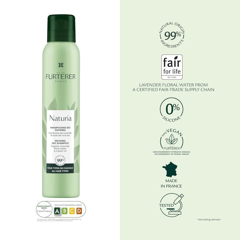 Shampoing sec invisible "Naturia"