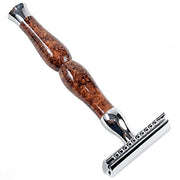 Parker - 45R Enamel Handle 3 Piece Safety Razor