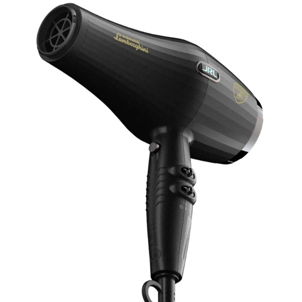 X Lamborghini - Forte PRO Lite Powerful Ultra-Light Hair Dryer - 1850 Watts - Black