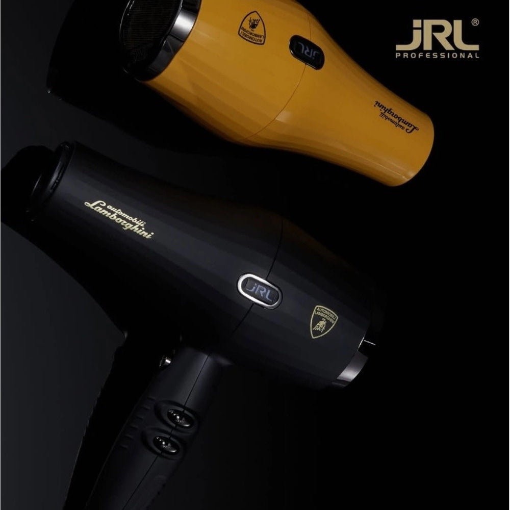 X Lamborghini - Forte PRO Lite Powerful Ultra-Light Hair Dryer - 1850 Watts - Black