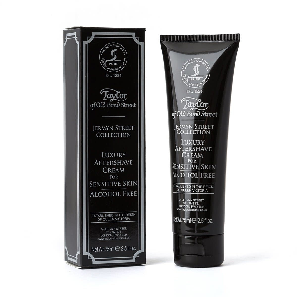 Luxury Aftershave Cream for sensitive Skin - Jermyn Street Collection (75ml/2.5oz)
