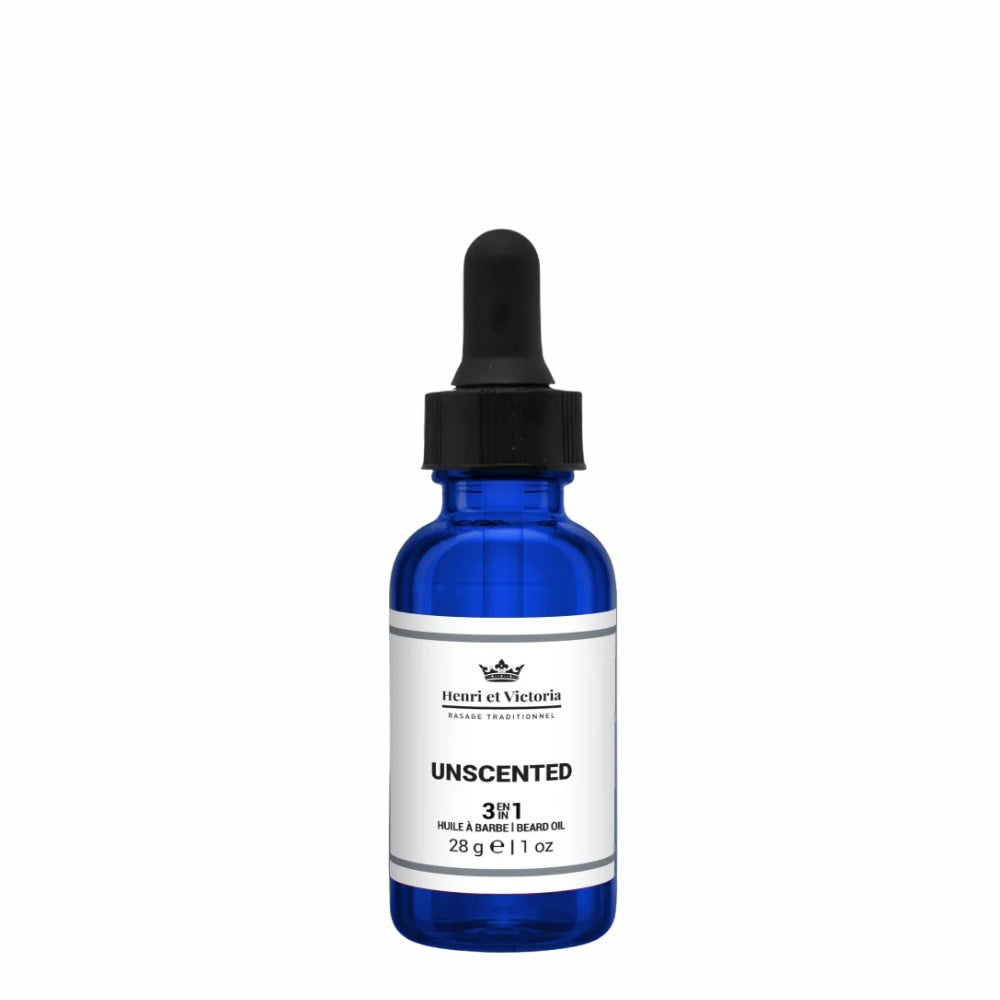Unscented 3 in 1 Beard Oil (28g/1.0oz)
