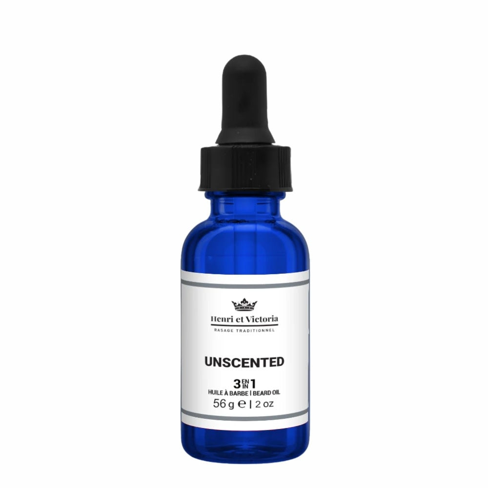 Unscented 3 in 1 Beard Oil (56g/2.0oz)