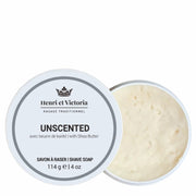 Savon à raser avec beurre de karité "Unscented" (114g/4.0oz)