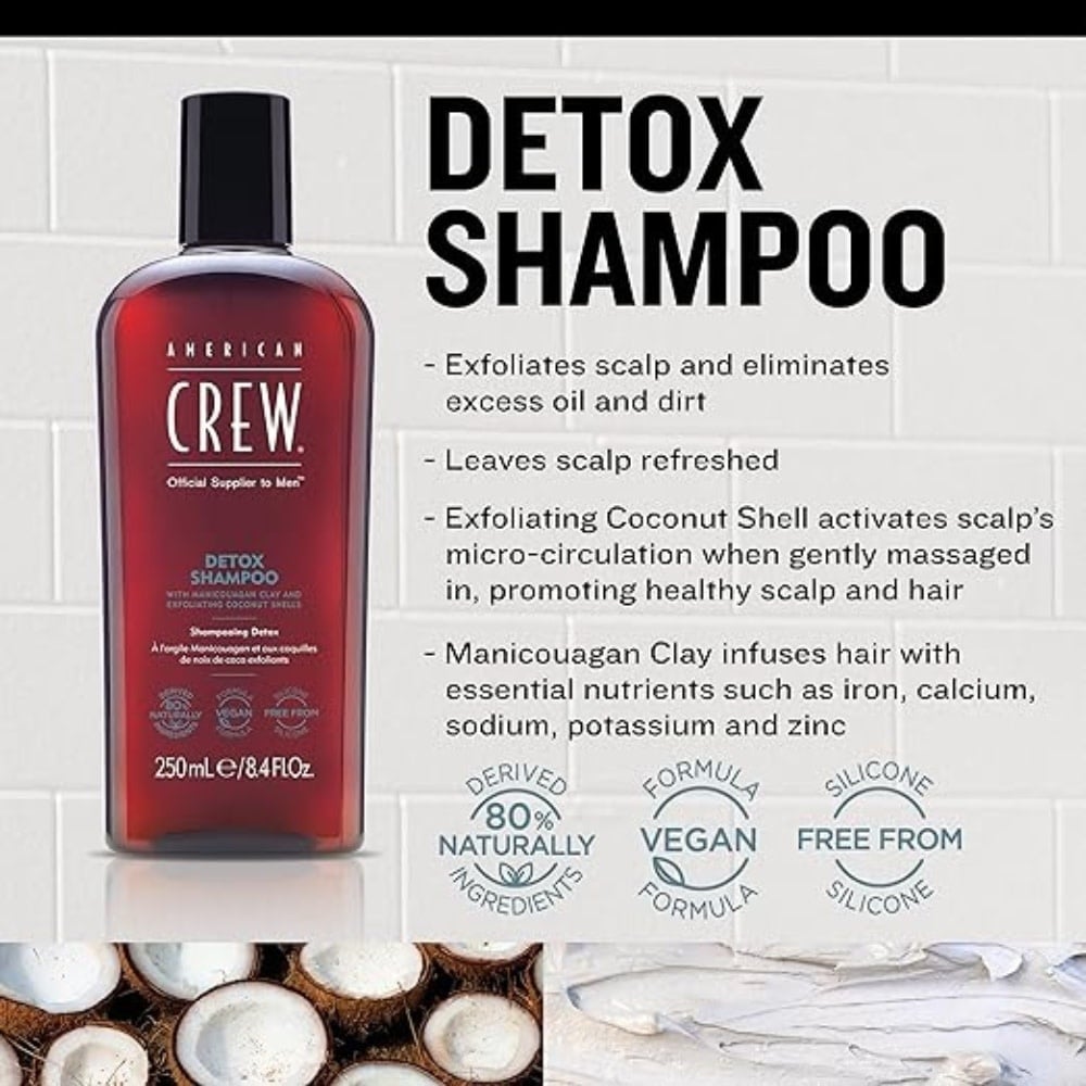 Shampoing clarifiant "Detox Shampoo" - Pour tous les types de cheveux