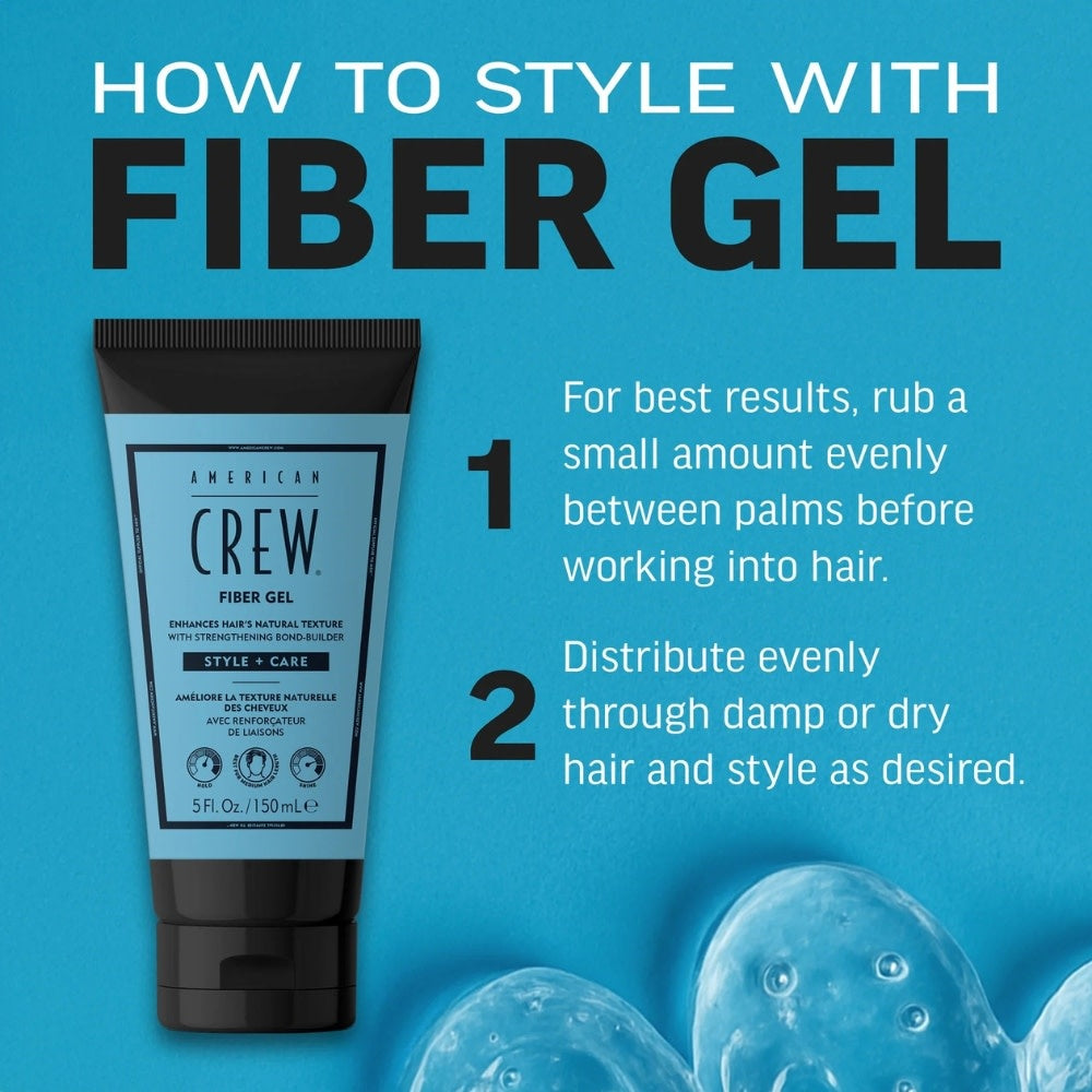 Gel coiffant fibreux "Fiber Gel" (150ml/5.0oz)