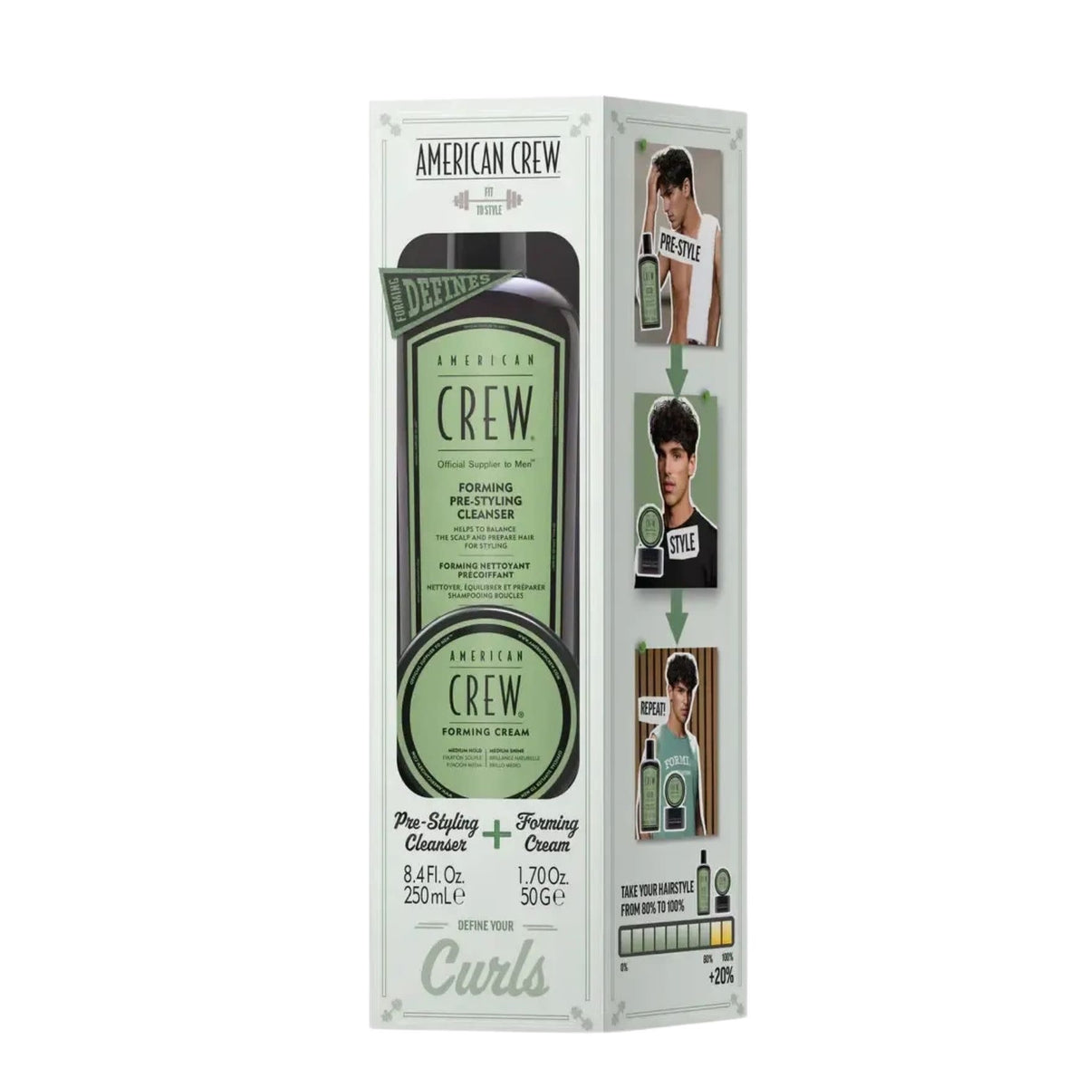 Duo définition des boucles "Forming Curls Duo" (250ml/8.4oz, 50g/1.7oz)