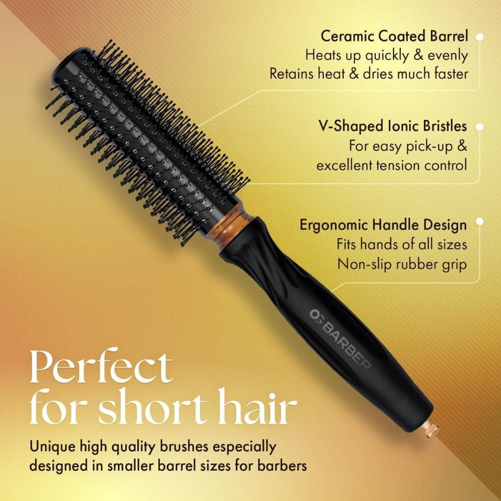 Brosse ronde "OG Barber" avec baril en céramique