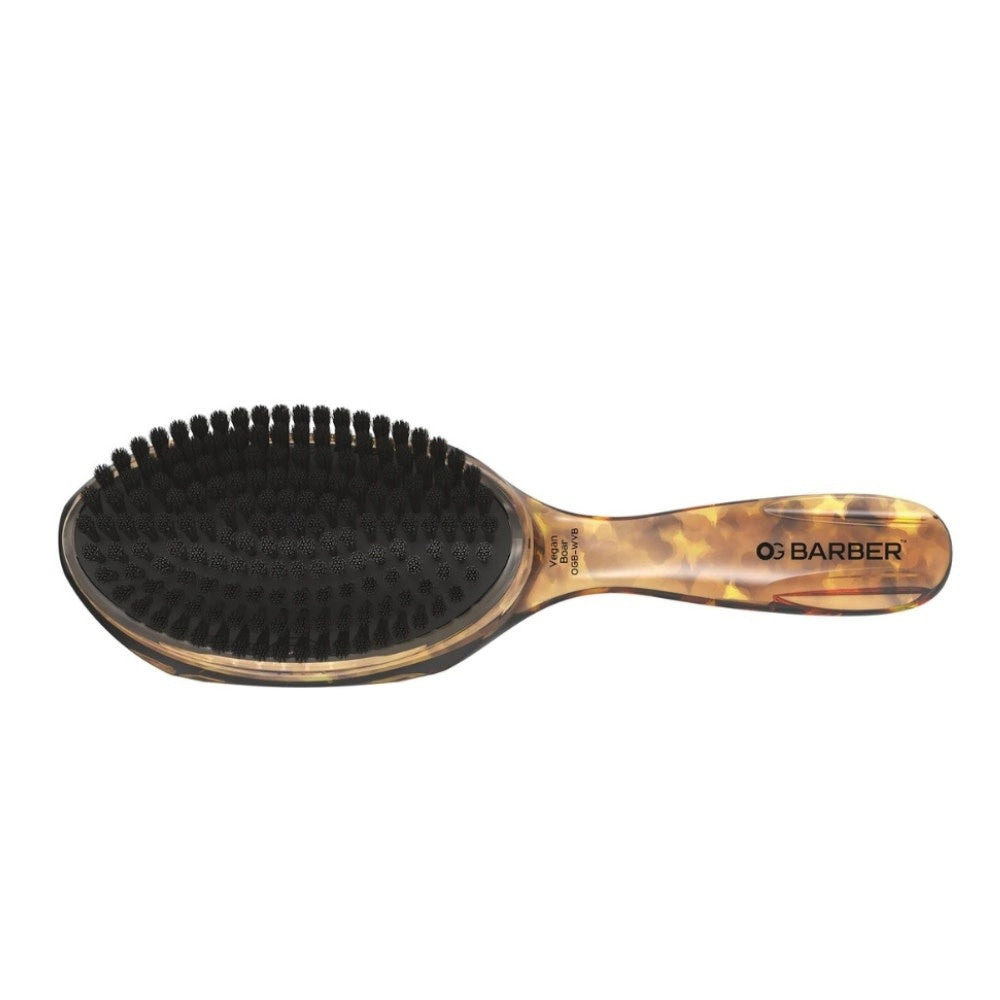 Brosse en poils de sanglier végane "OG Barber" - Haute qualité
