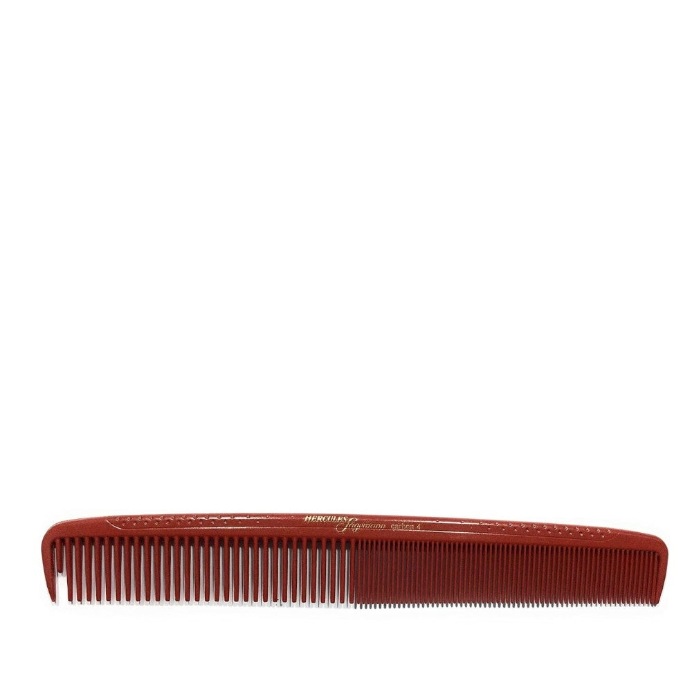 Peigne de coupe antistatique Carbon 4 (178mm/ 7.0") - Rouge
