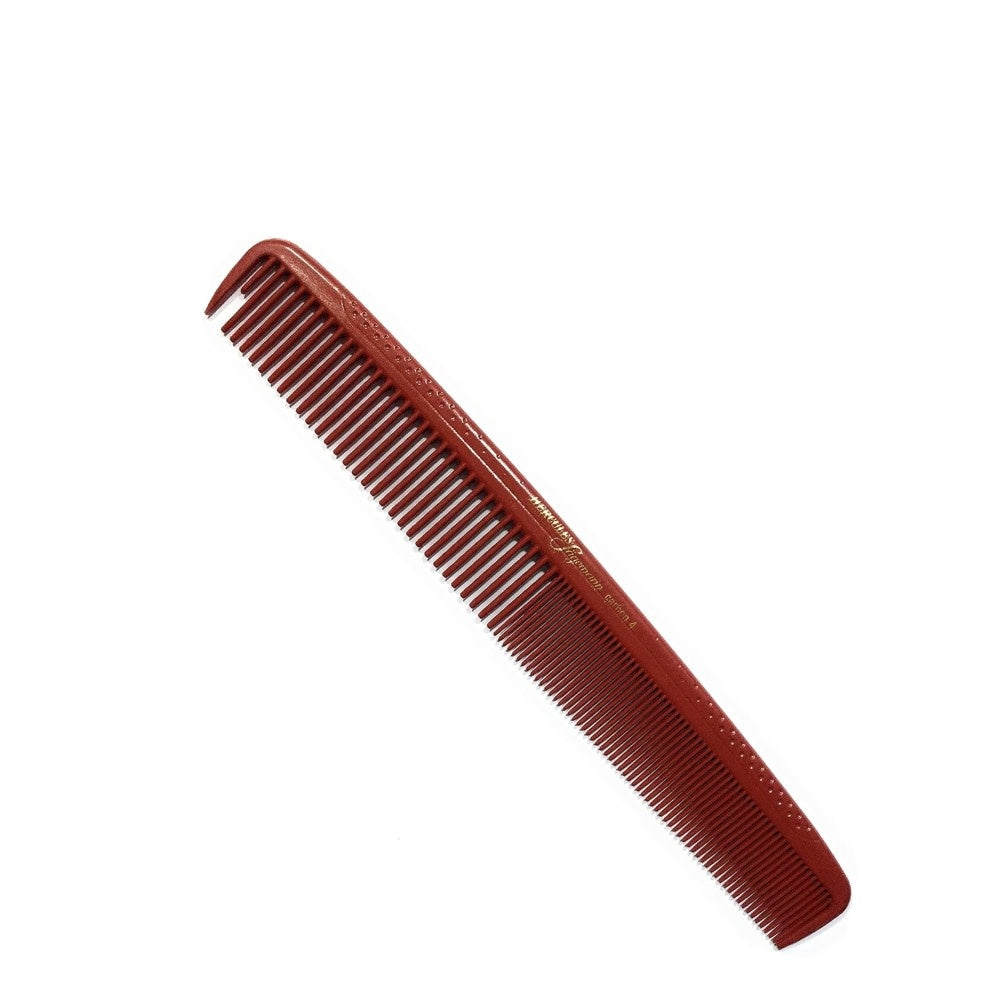 Peigne de coupe antistatique Carbon 4 (178mm/ 7.0") - Rouge