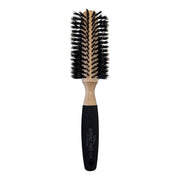 Brosse ronde en poil de sanglier "Nature Pro" recouvert d'éponge