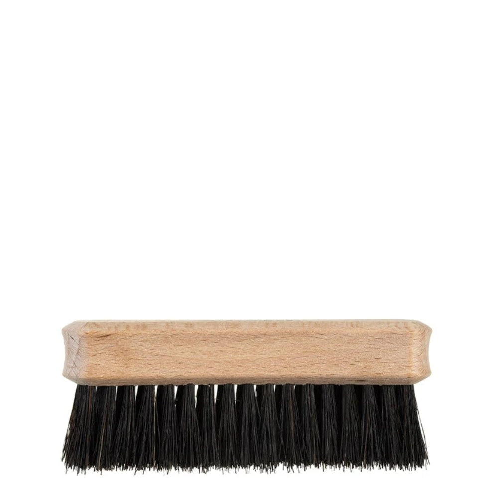 KENT. - Brosse à barbe noeud papillion - Fabriqué en bois d'hêtre et poils en crin de cheval (84mm/3.31") - BRD6