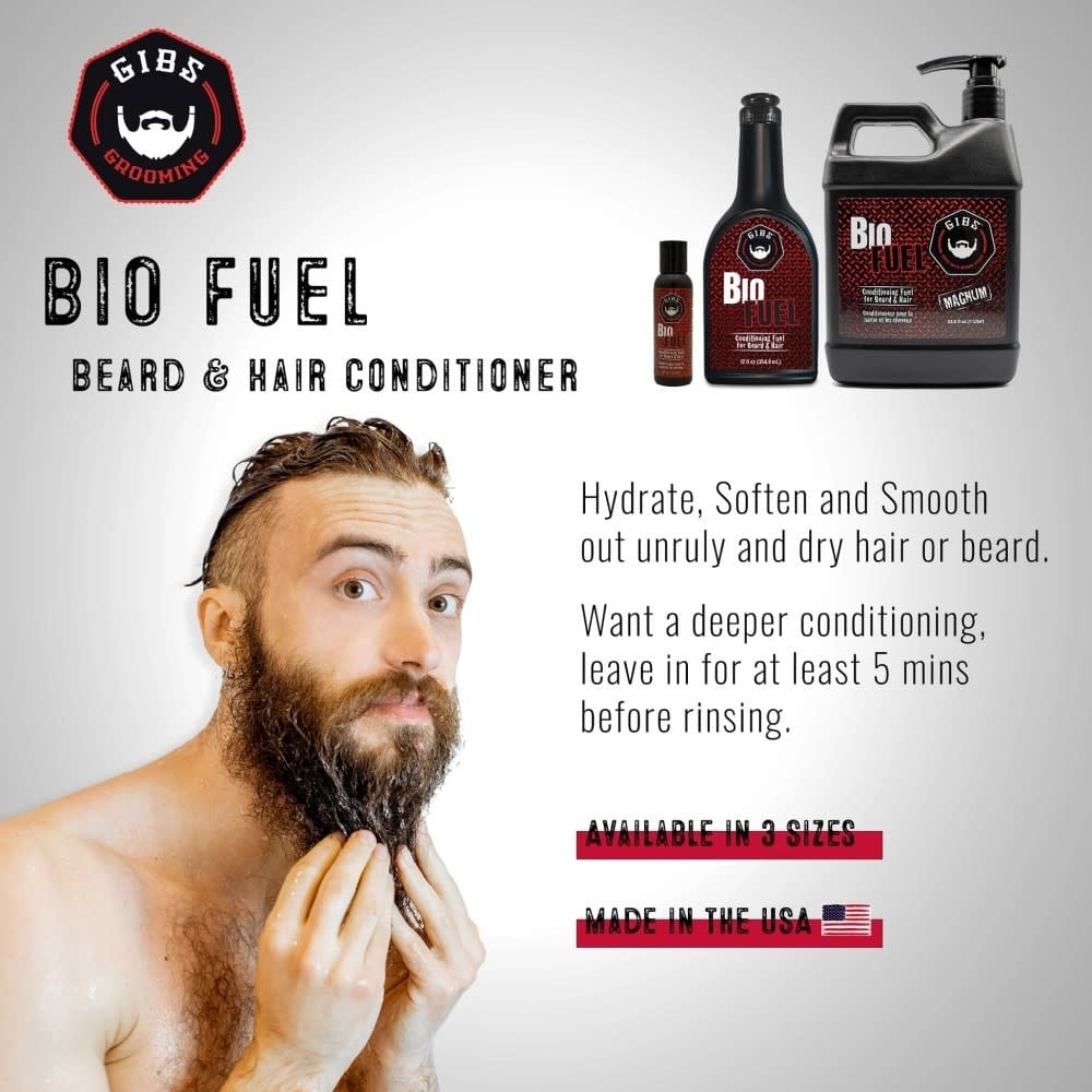 Gibs -  BioFuel Conditioning for Beard and Hair