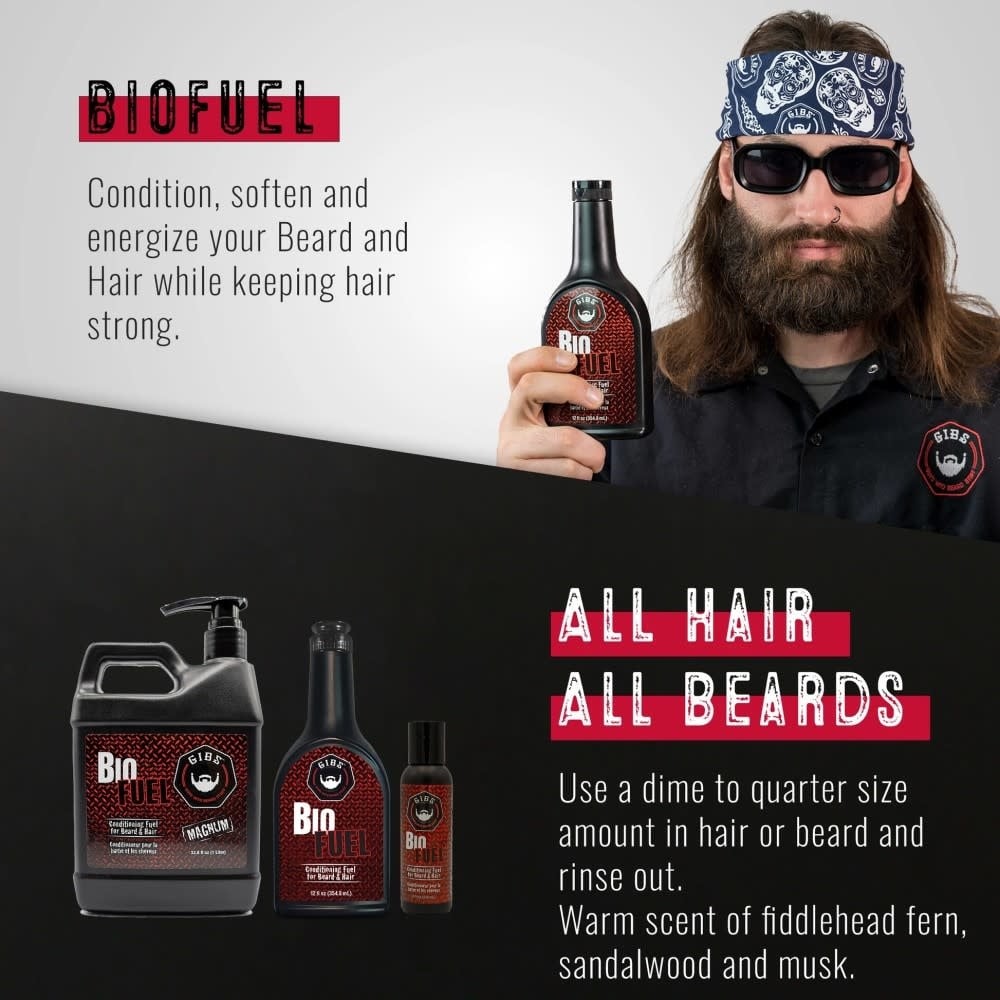 Gibs -  BioFuel Conditioning for Beard and Hair