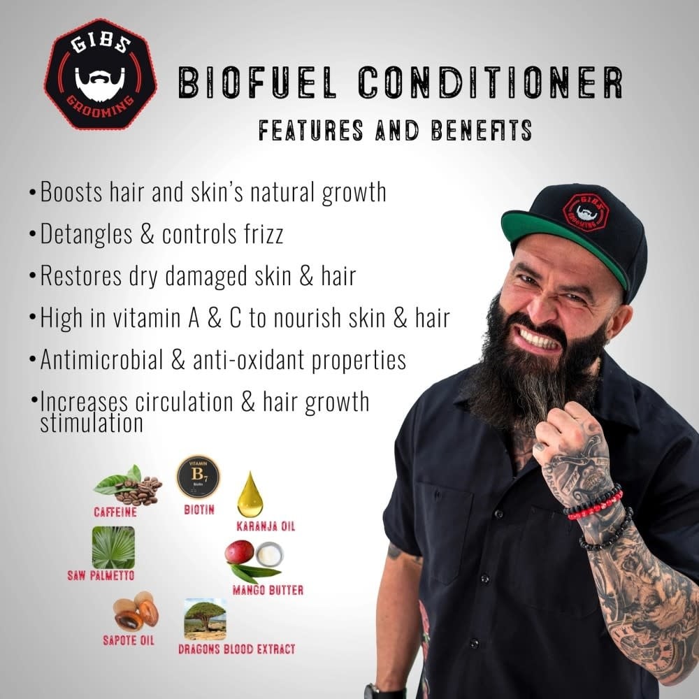 Gibs -  BioFuel Conditioning for Beard and Hair