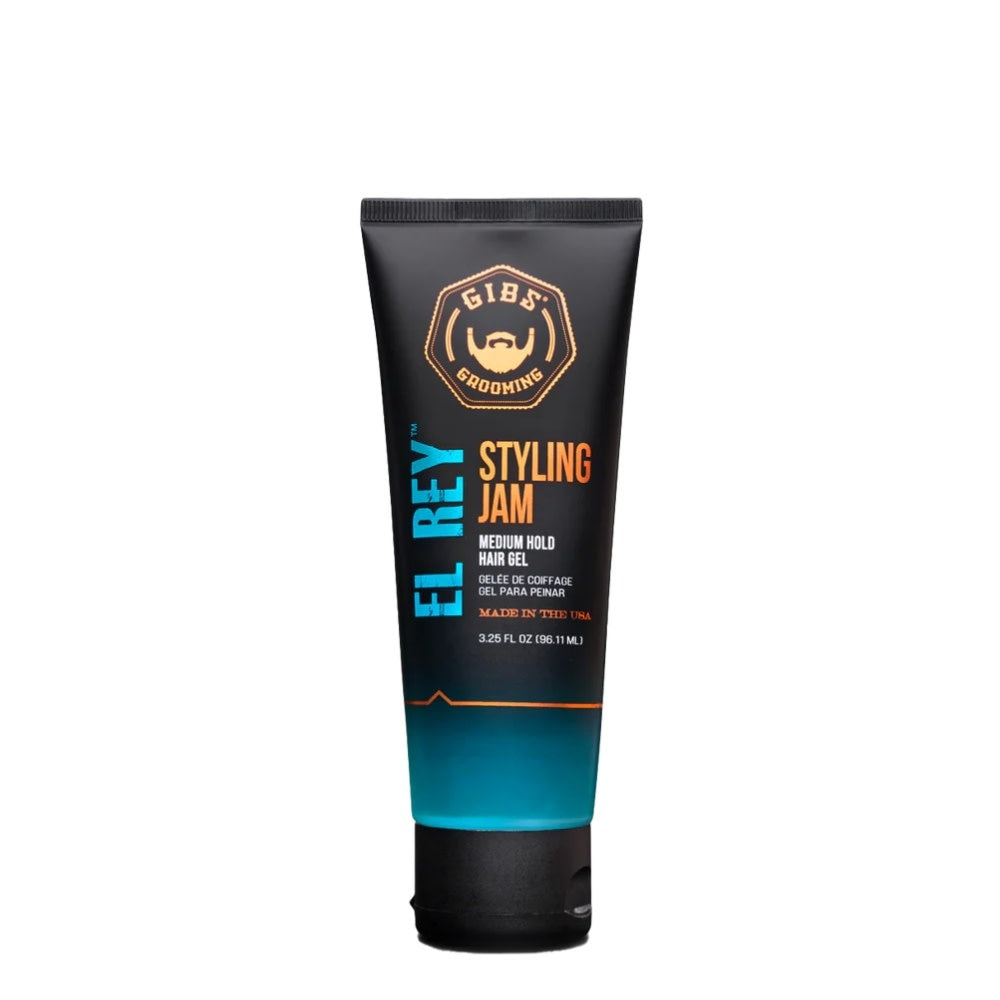 Gibs Grooming - Gel coiffant "El Rey Styling Jam" - Tenue moyenne,  brillance variable
