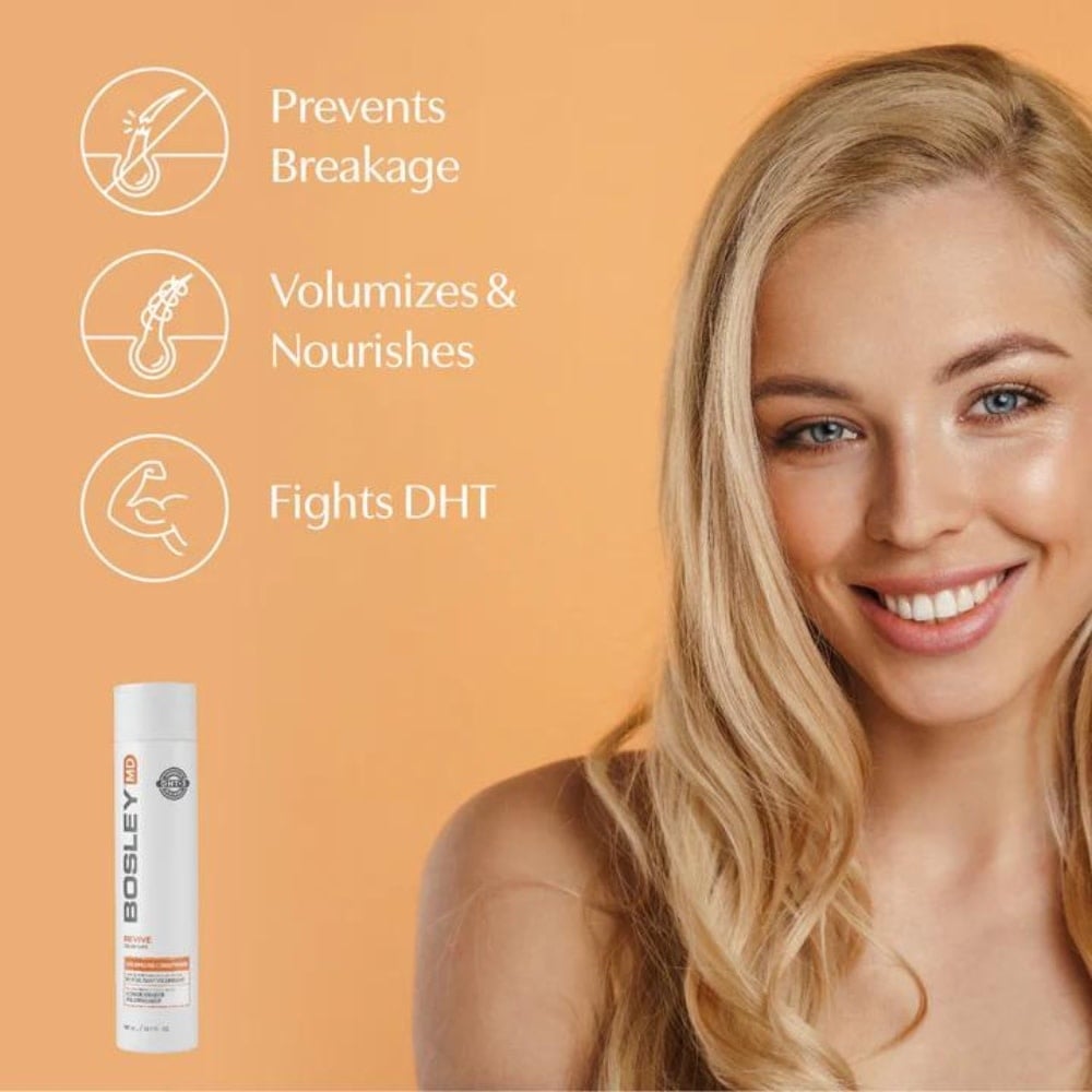 BosRevive Volumizing Conditioner - For Visibly Hair Thinning Color-Treated Hair