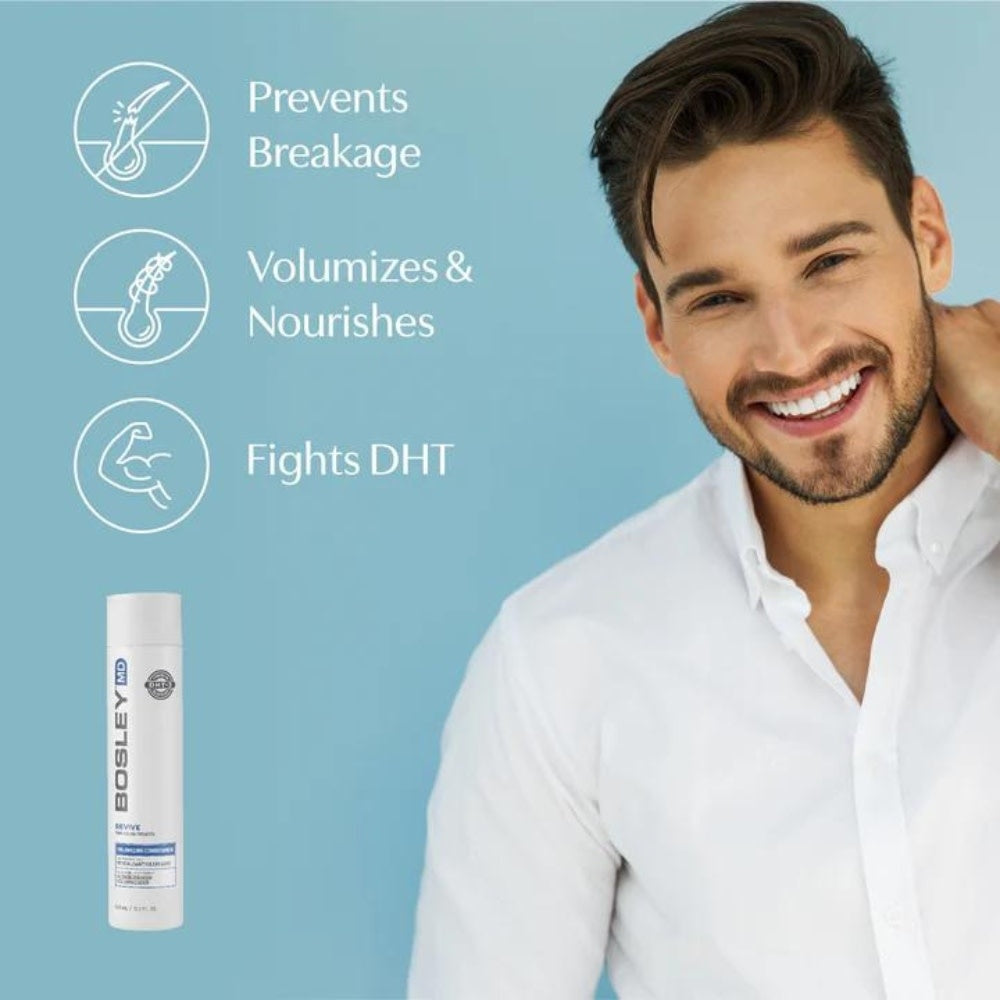Revitalisant volumisant "BosRevive" - Pour cheveux visiblement clairsemés, naturels, non teints