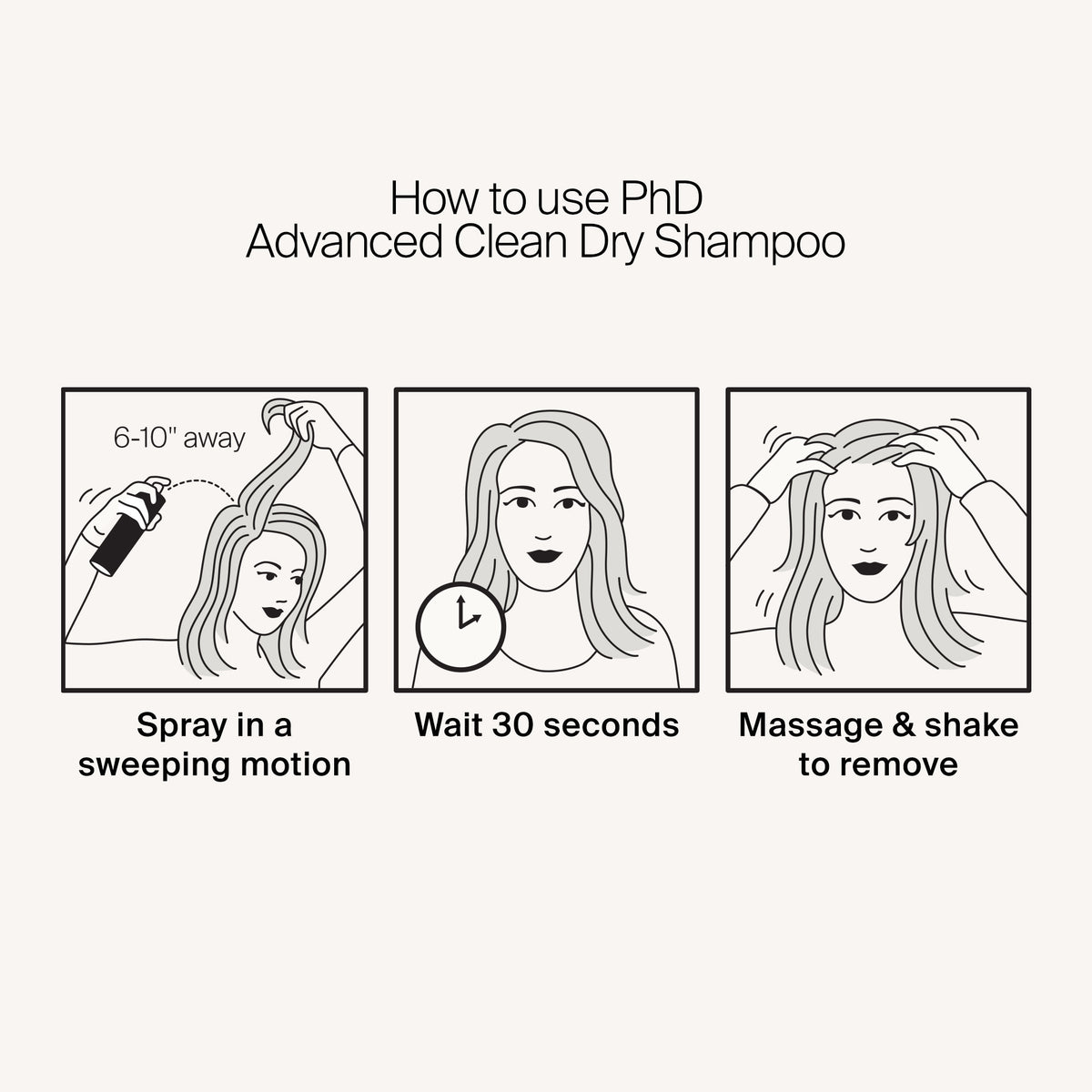 Shampoing sec "Perfect hair Day advanced clean"