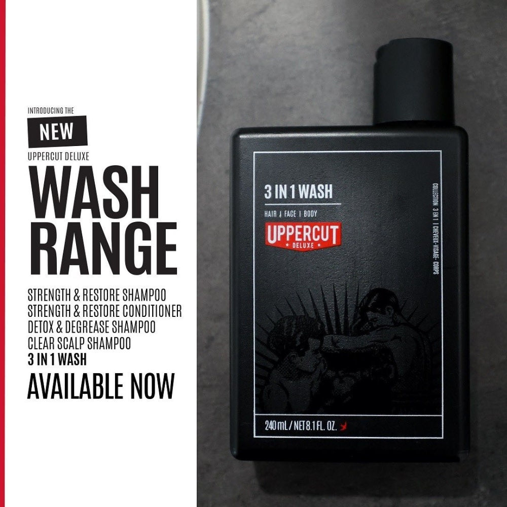 3 In 1 Wash - Hair, Face, Body