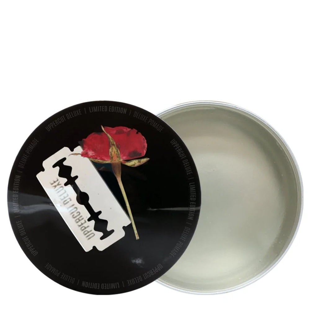Pommade "Resin & Rose Deluxe Pomade" - Tenue forte et brillance élevé (100g/3.5oz)