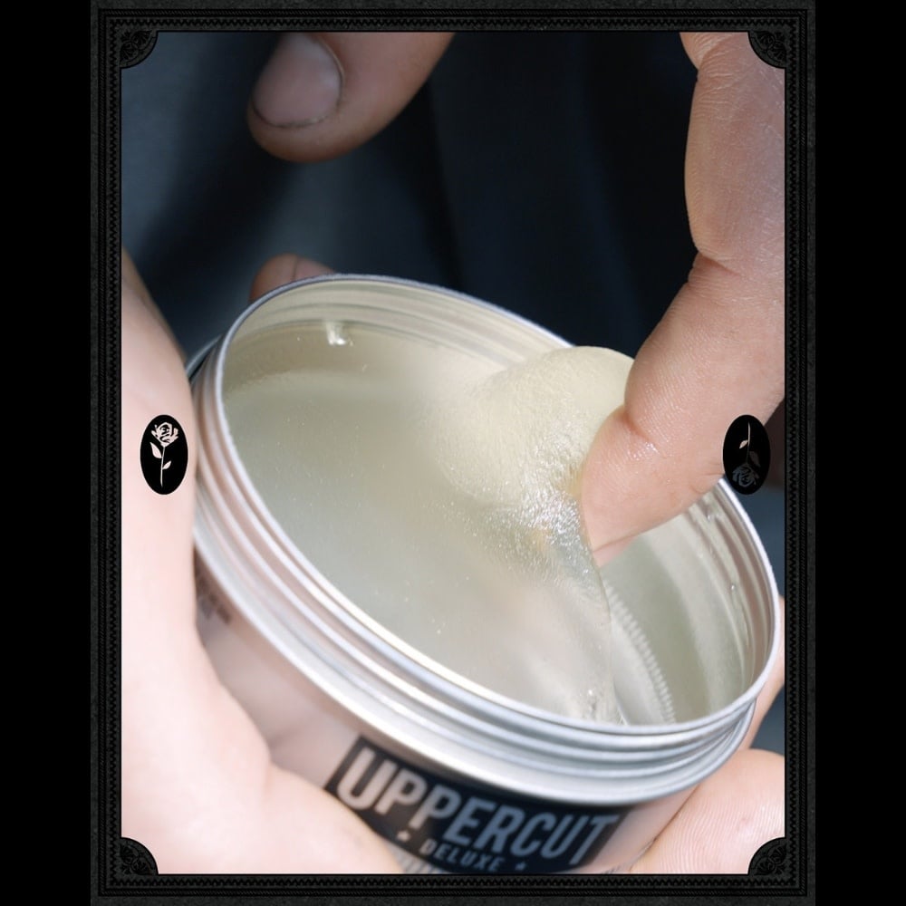 Pommade "Resin & Rose Deluxe Pomade" - Tenue forte et brillance élevé (100g/3.5oz)