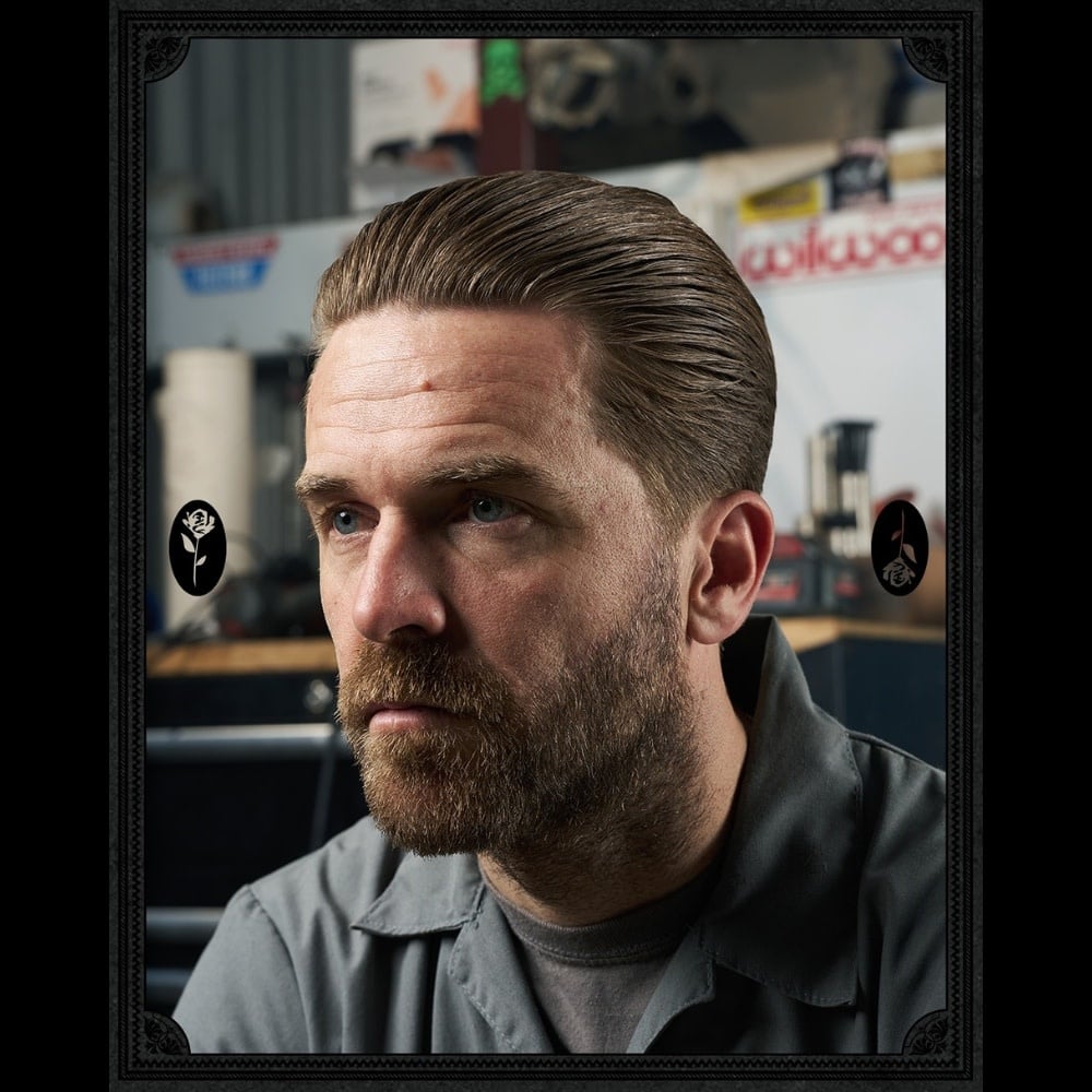 Pommade "Resin & Rose Deluxe Pomade" - Tenue forte et brillance élevé (100g/3.5oz)