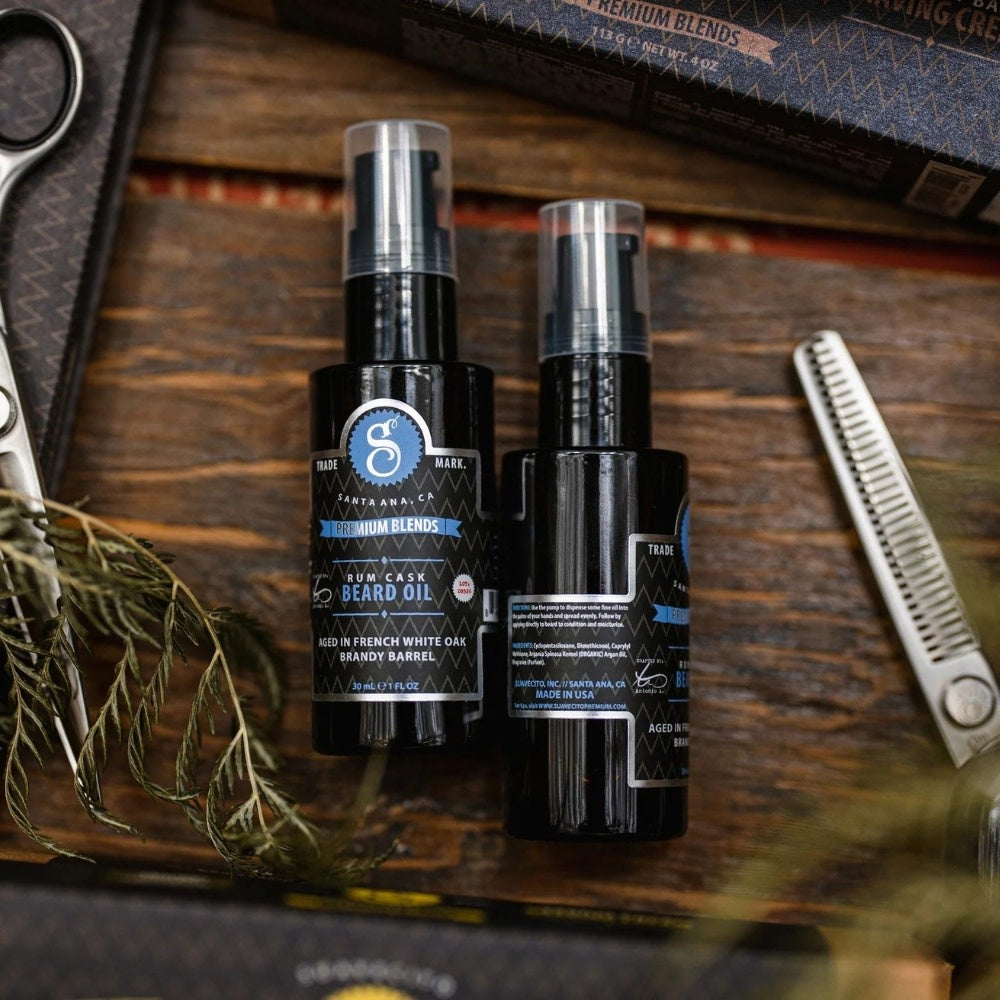 Premium Blends Beard Oil - Rum Cask (30ml/1.0oz)