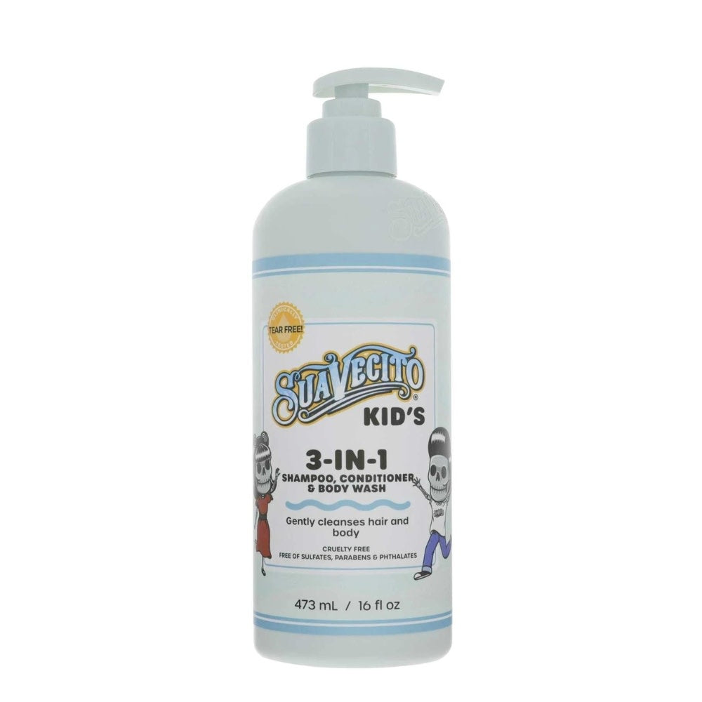 Shampoing, revitalisant et savon pour le corps pour enfants "Kid's 3-In-1" (473ml/16.0oz)