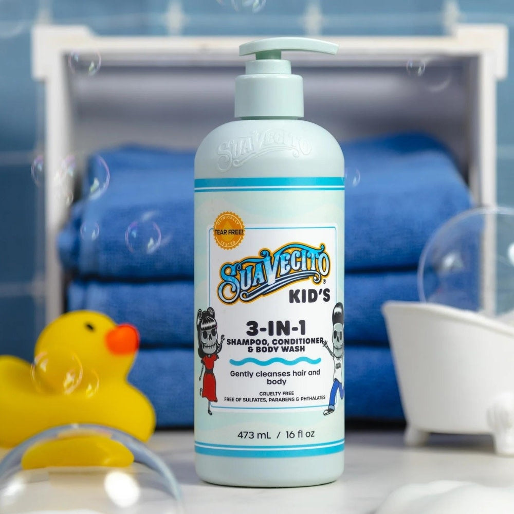 Shampoing, revitalisant et savon pour le corps pour enfants "Kid's 3-In-1" (473ml/16.0oz)