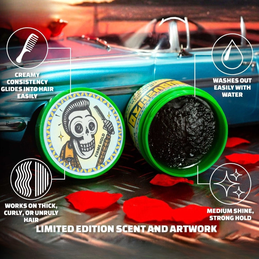 Firme Strong Hold Pomade El Dorado Scent Edition (118.3ml/4.0oz)
