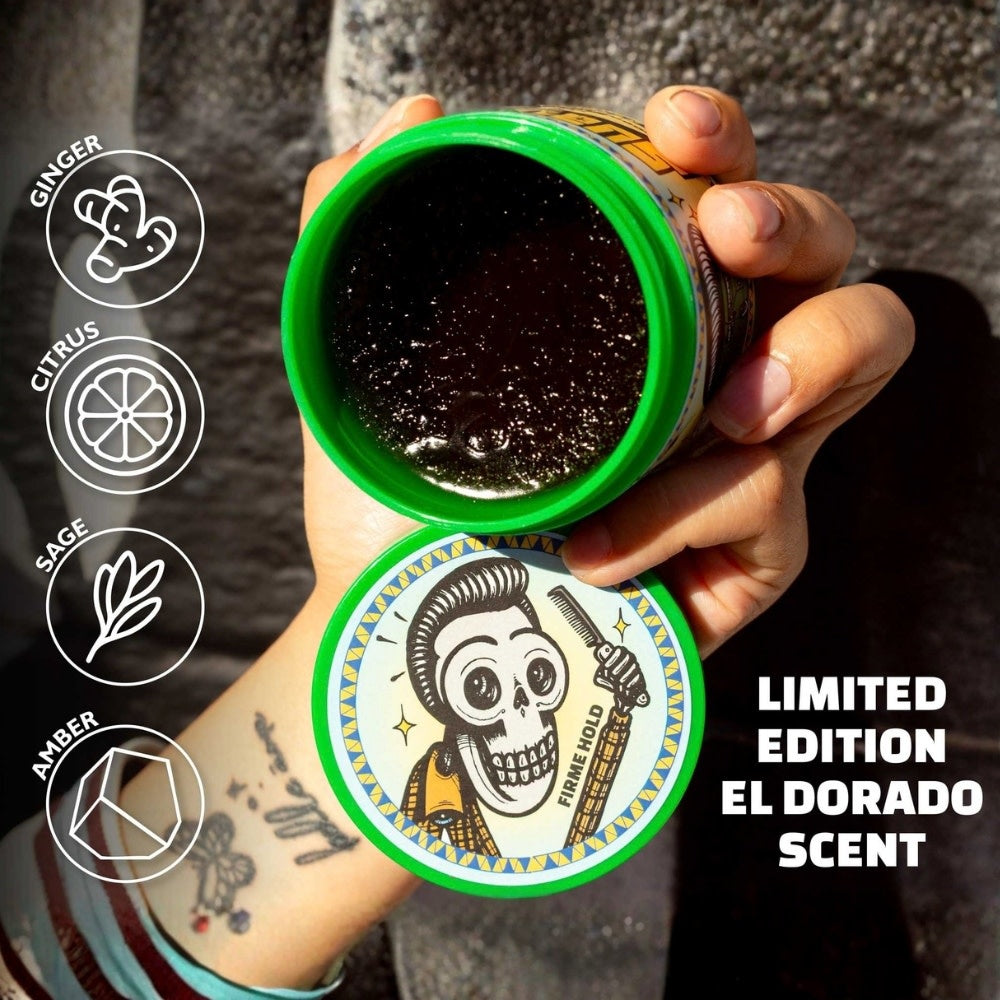 Firme Strong Hold Pomade El Dorado Scent Edition (118.3ml/4.0oz)
